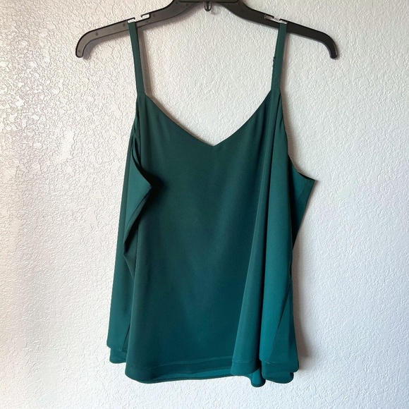 Torrid Tops - Torrid size 1 (1x - 14/16) silky soft dark teal tank